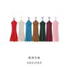 Kaslead New Arrival Women's Clothing Fashion Style Fashion Silm Silk Satin Texture Intimates Style Dress 3152276
