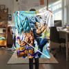 Dragon Ball Flannel Blanket, High quality Comfortable for All Seasons, Home Decor, Warmth and Comfort