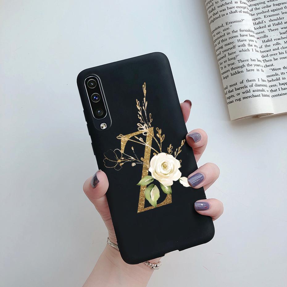 Чехол для Samsung Galaxy A50 A30 Чехол Силиконовый Милые Буквы Мягкая Задняя Крышка для Samsung Galaxy A30S A 30 50 A50S Чехол 2019 бампер