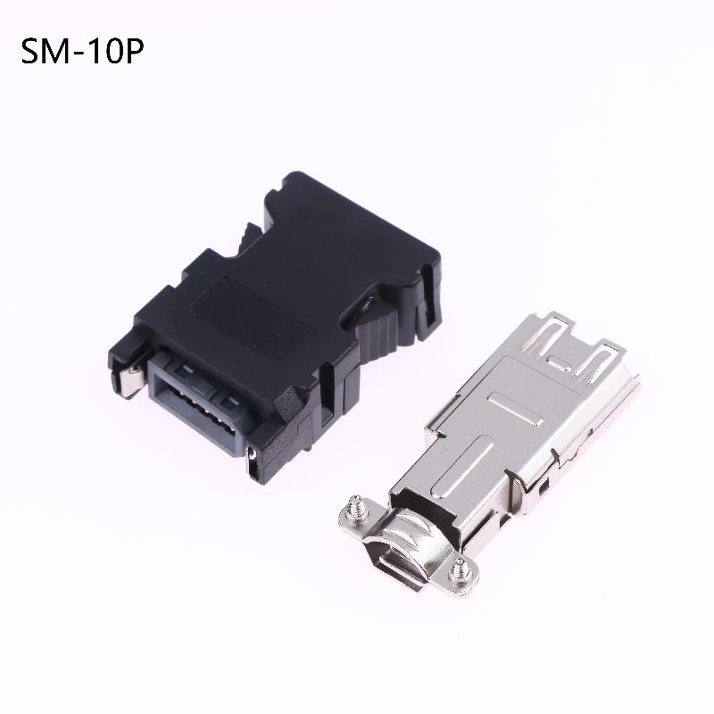 SM-6/10/14/20/26/50P/6E Pin Soldering Connector MDR/SCSI 1394 Encoder Servo Drive Plug - Various Sizes Available