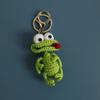Cute Cartoon Crochet Keychains Funny Knitting Keyring Fashion Duck Doll Pendant  Backpack