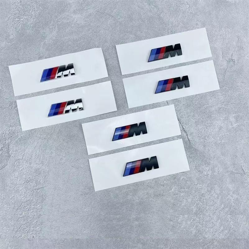 3D ABS M логотип, боковой значок кузова, задний багажник, декоративная наклейка, модификация автомобиля, аксессуары для всех BMW M Power X1 X3 X5 X7 E71