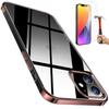 Phone Case - BOOLING - for iPhone 12 - Flexible - Shockproof - 2 Tempered Glass