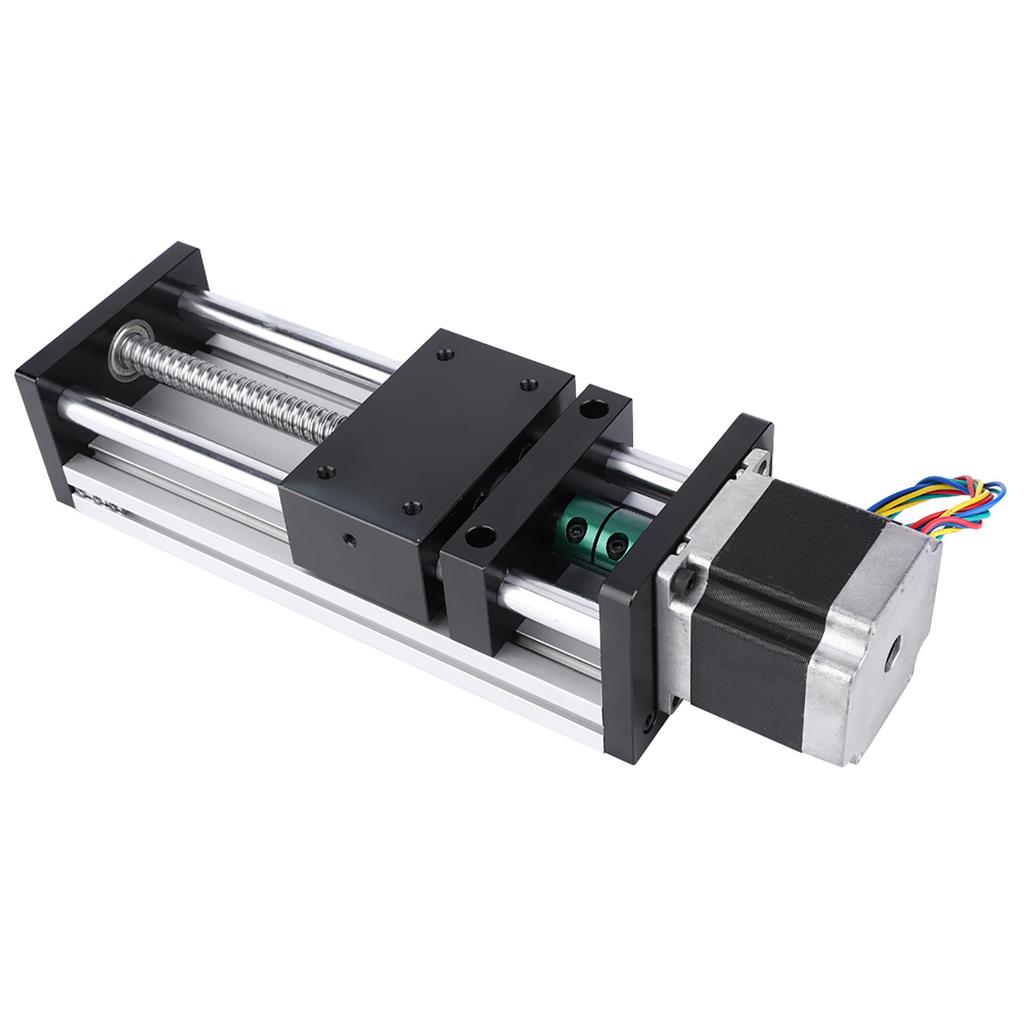 400mm Stroke Linear Guide Rail Slide Table with Nema17 42 Stepper Motor (1204 Ball Screw)