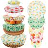 9/10Pcs Food Fresh Keeping Storage Wrap Beeswax Reusable Kitchen Bread Sandwich Wraps Fruit Vegetable Cheese Food Wrapping