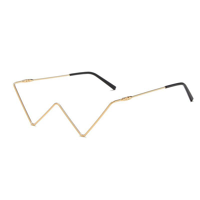 SHAUNA Ins популярные без линз хрустальные оправы для очков женские декоративные треугольные оправы в стиле панк