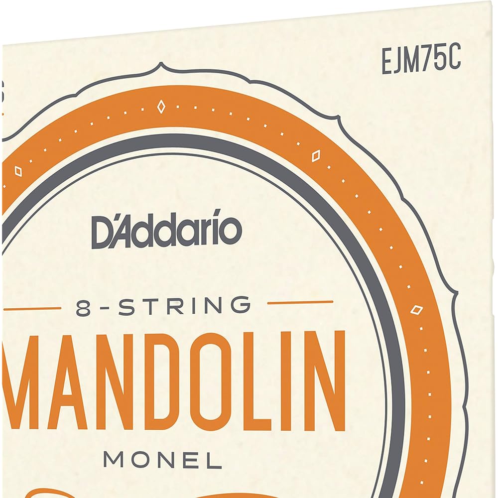 D'Addario Daddario Струны для мандолины Обмотка Monel Средние Плюс .011-.041 EJM75C [Официальный国内]