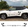 Для Kia Sportage Renualt Duster Nissan Qashqai Honda XR-V Lexus RX Subaru Forester SUV автомобильные наклейки пальмовое дерево пляжный декор