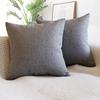 New Linen Pillow Bed and Breakfast Sofa Decorative Lumbar Pillow Cushion Living Room Bedroom Pillow Case with Core