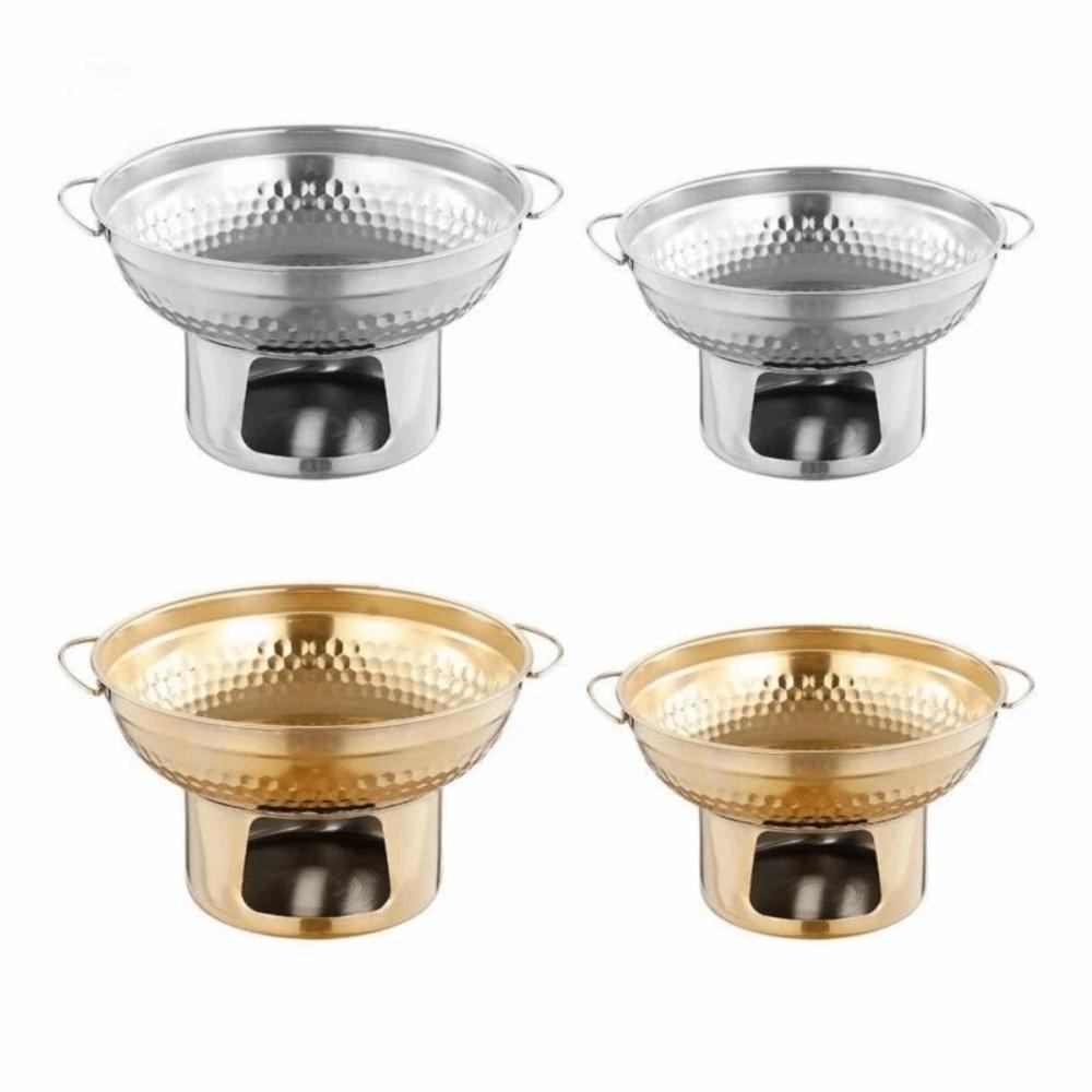 Fast Heating Thai Hot Pot Thickened Double Ears Hot Pot Stainless Steel Hot Pot Hiking Trip