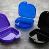 Tooth Retainer Box Brace Container Mouthguard Guard Denture Storage Case Cleaner AVE