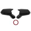 1 пара корпусов зеркал заднего вида, глянцевая черная крышка зеркала, сменная крышка для Chevy Camaro 2016 года