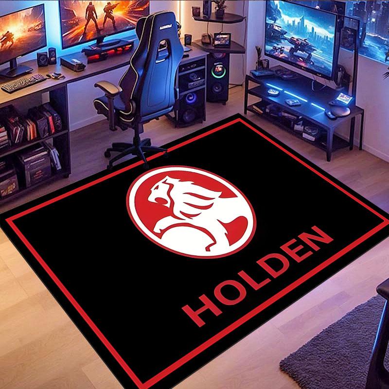 Коврик с логотипом Holden, нескользящий коврик, подходит для гостиной, спальни, игровой комнаты, компьютерной комнаты и домашнего декора.