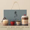Tang Yun Travel Tea Set Portable Ceramic Tea Separation Kuaike Cup Car Portable Outdoor Camping Tea Drinking Equipment