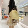 School Bag Summer Ins Fresh High Value Sweet Girl Travel Back Junior High School Students Transparent Interlayer