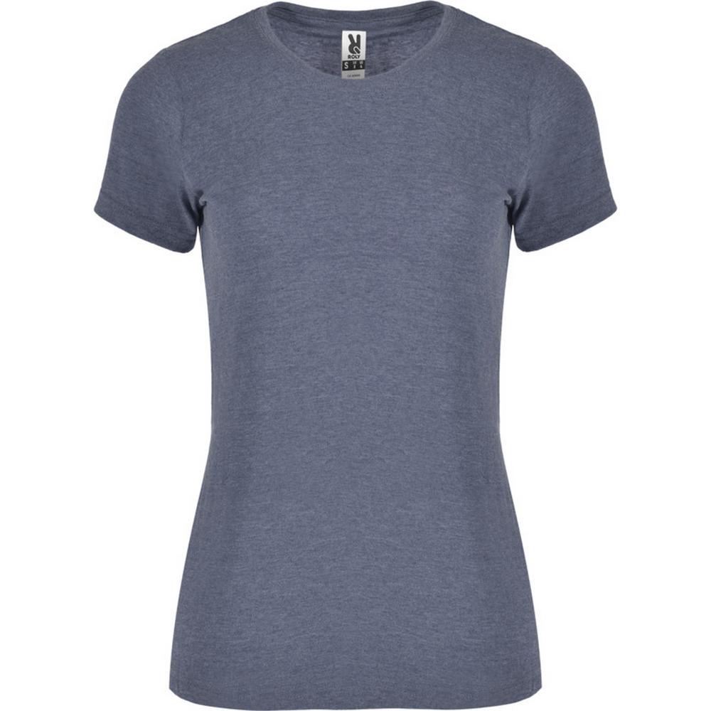 Roly Womens/Ladies Fox Heather Short-Sleeved T-Shirt