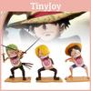 One Piece Голодное Трио Луффи Зоро Санджи ПВХ Аниме Фигурка Коллекционная Украшение для Автомобиля