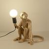 Monkey Resin Table Light For Living Room Study Animal Home Decor Art Parlor E27 LED Bulb
