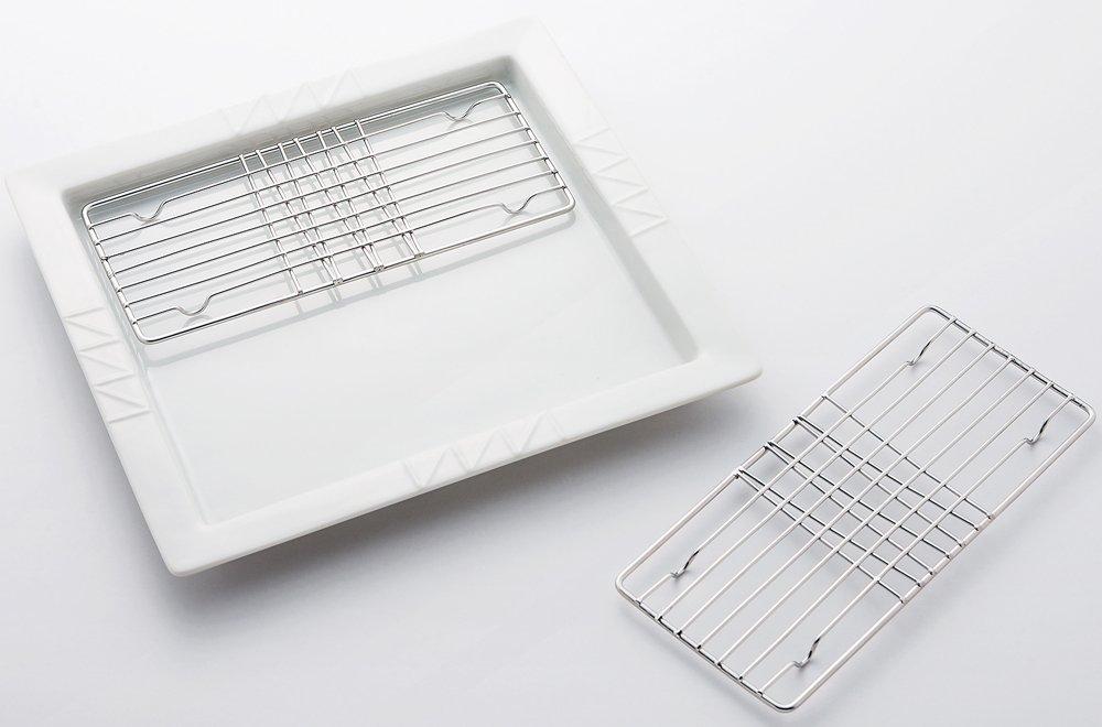 Квадратное блюдо Kuriyama, Раздельное, Белое, NULL, K-1291, 23,5 x 25 x 2 см