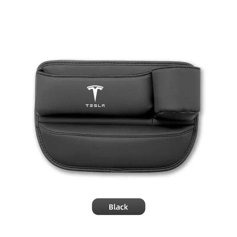 Car Sticker 2025 Hot Car Seat Gap Storage Box Multifunction Organizer Cup Holder For Tesla Model-Y Model-3 Model-X Model-S Cyber