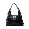 Women's PU Zipper Shoulder Bag High Quality Large Capacity Chain Arc Bag Leisure New Trend Fashion Trend