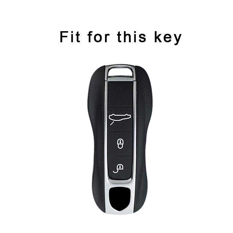 Чехол для автомобильного смарт-ключа, чехол-держатель для Porsche Cayenne 958 911 Lepin 996 Macan Panamera 997 944 924 987 987 Gt3 Cayman