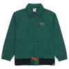 Trefoil Mr Windbreaker V2 Snap-Button Fleece Sport Jacket Men Outerwear Forest-Green HG7905
