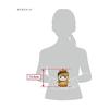 Sanei Boeki Godziham-kun Plush (S) - 13.5cm Height, Removable Hood