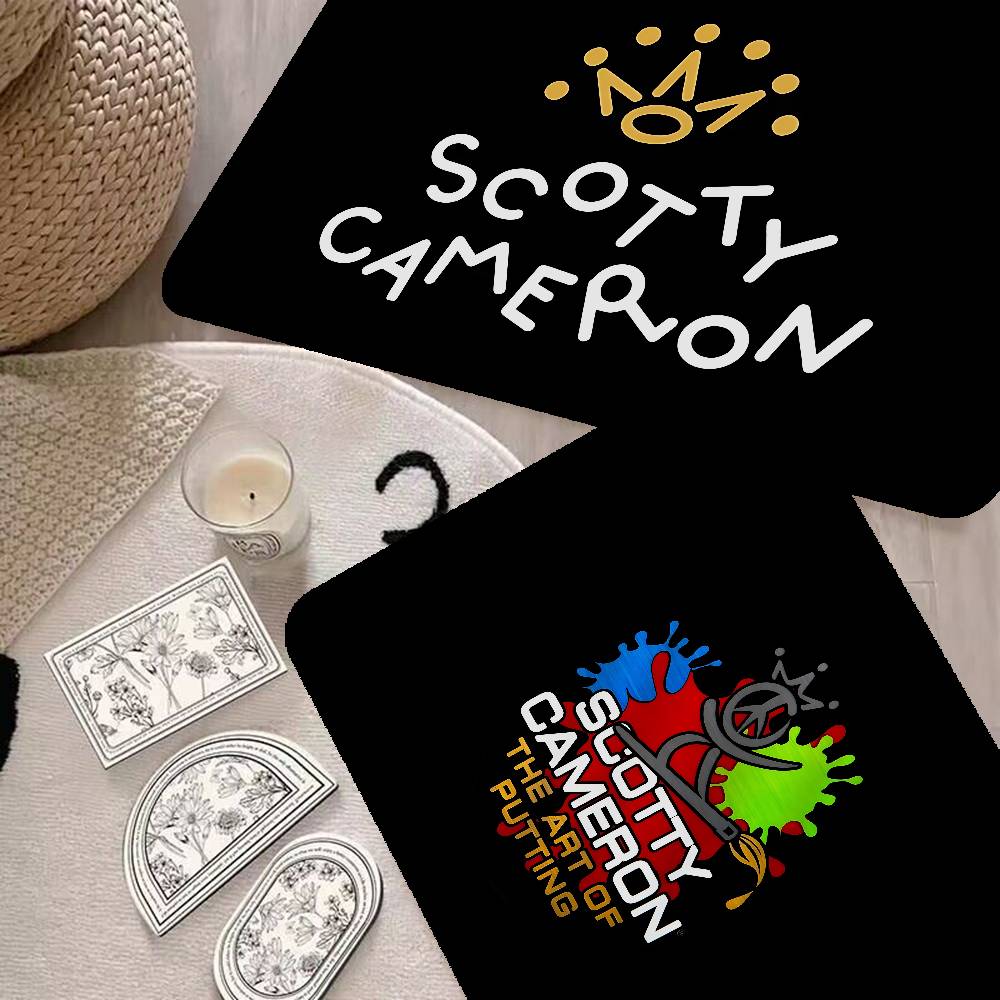 S-Scotty Logo C-Cameron Door Mat Kids Room Bedroom Decoration Balcony Anti-Slip Doormat Living Room Doormat Area Rug