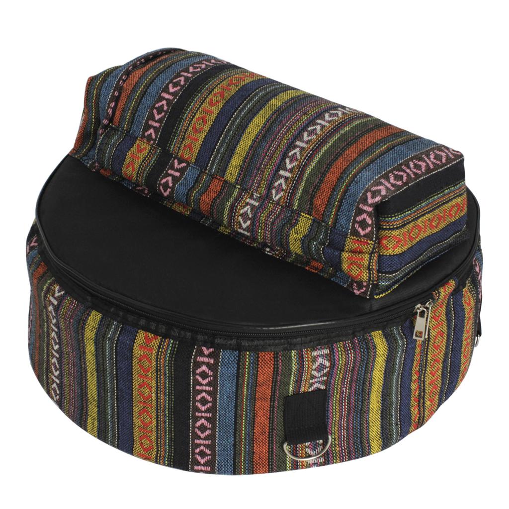 Сумка для хранения малого барабана из утолщенной ткани Оксфорд, защитный чехол для переносного барабана с плечевыми ремнями