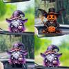 Themed Pumpkin Halloween Man Pattern Acrylic Pendant For Holiday Decoration
