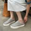 Холщовые туфли женские летние новые универсальные на платформе повседневные студенческие женские туфли мягкая подошва не устают ноги кеды