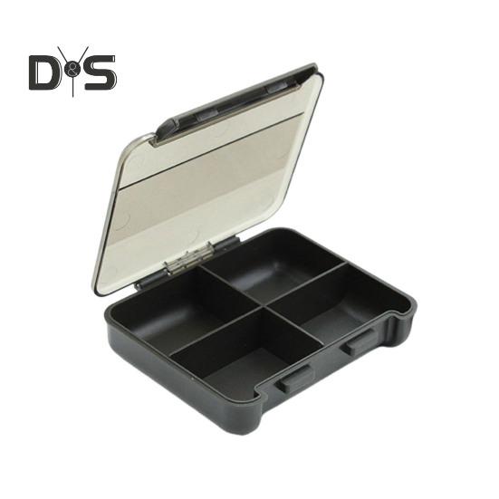 Ящик для хранения рыболовных приманок с несколькими отделениями Компактный дизайн Малый размер Чехол-органайзер для рыболовных принадлежностей