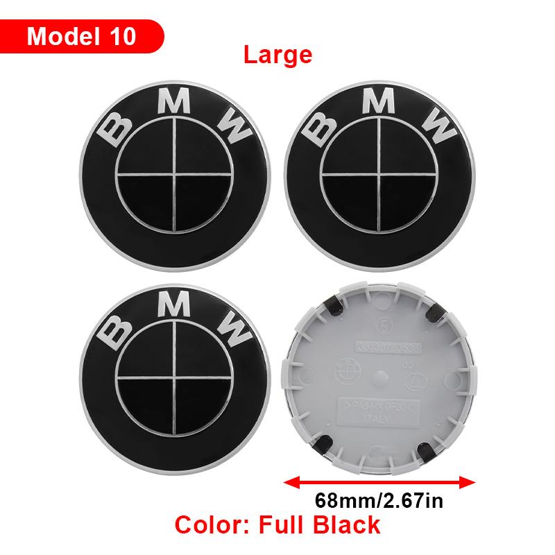 For BMW M 4Pcs 56mm 68mm Car Hub Cap Wheel Center Cap Emblem Badge Accessories For BMW G08 F15 F16 G20 E34 F94 F95 G30 G11 E46 F30 F40 F10 JG8