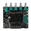 ZK‑MT21 Плата усилителя BT Высокая мощность Звук Стерео DC12‑24V Плата цифрового усилителя мощности для динамиков 15‑100 Вт 4‑8 Ом