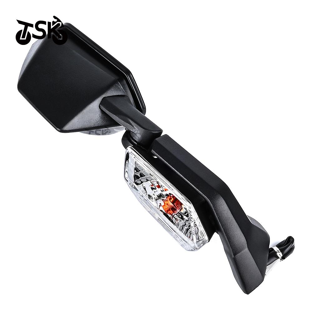 Указатель поворота Световой индикатор Поворотник Для Kawasaki Ninja ZX6R 2005-2008 ZX10R 2004-2010 Зеркало заднего вида Со светодиодным указателем поворота