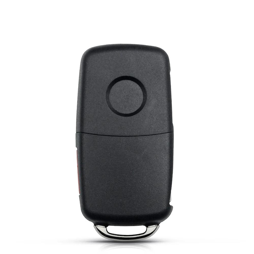 S Пустой корпус ключа для автомобиля Volkswagen Для Vw Polo Passat B5 Tiguan Golf Seat Skoda Auto Beetle Caddy Jetta 2 3 Кнопки