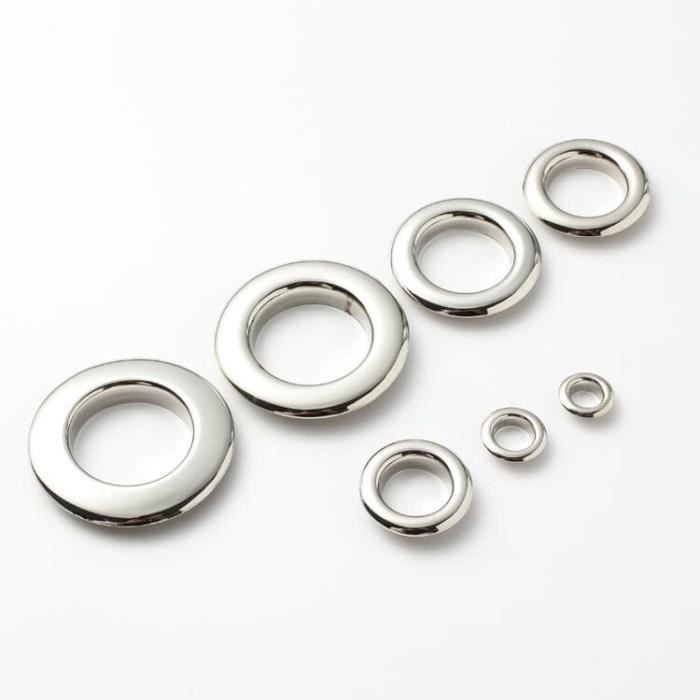 Gros Pur Cuivre Air Boucle Oeil Boucle De Maïs Rivet Creux Anti-rouille Métal Oeillet Argnet 6mm