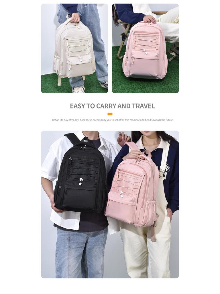 High-Capacity Trendy Backpack for Men, Women, and Students – Casual and Versatile Design