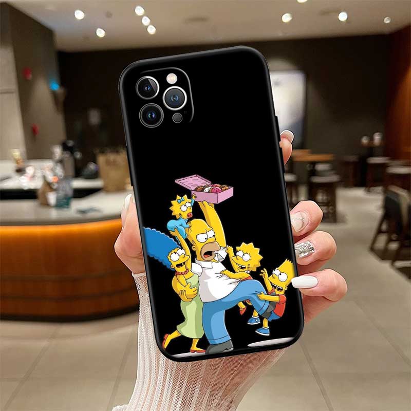 UP45 S-Simpsons New High-End Shell Phone Case for iPhone SE X XS XR 16E 17 11 Pro Max 8 7 6 6s Plus Air