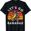 Смешная Футболка на Хэллоуин LetS Go Bananas Милый Банан Любитель Фруктов