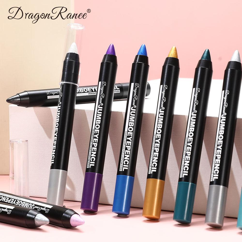 Monochrome Pearlescent Eyeshadow Pencil for Skin Tone Royal Blue Nude Mermaid Pearlescent White Hair Eyeshadow Stick Highlighter Stick Face Makeup