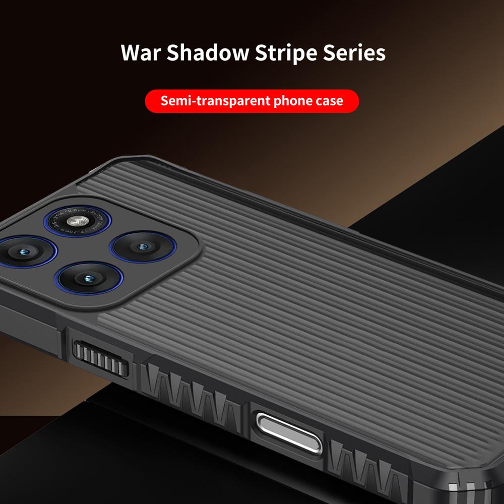 KEYSION Противоударный чехол повышенной прочности для Motorola Edge 50 60 Pro 5G Полупрозрачная матовая задняя крышка для MOTO Edge 60 50 Fusion