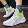 New Basketball Shoes Men's Guochao Graffiti Warbler Duck Youth Student Competition Actual Sports Training Shoes
