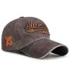Sunscreen Hat Women'S Sunshade Cap Washed Letter Embroidered Baseball Cap Versatile Trendy Brand Men'S Personality Big Brim Hat