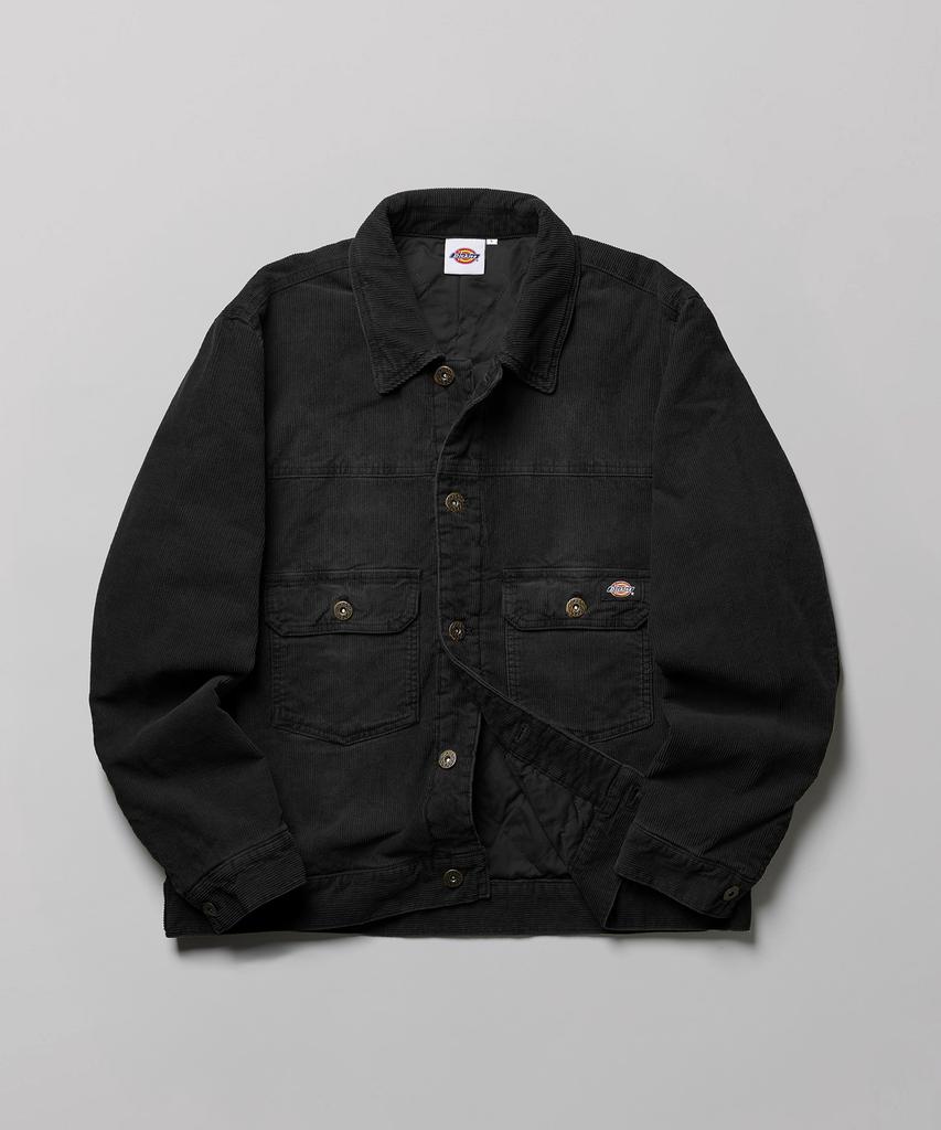 Dickies Стильная вельветовая куртка черного цвета