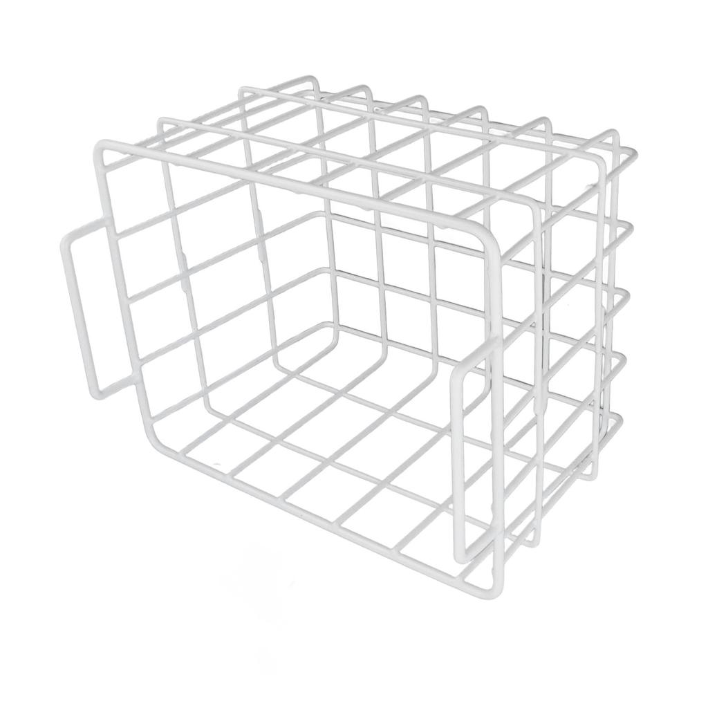 Fridge Freezer Basket Multipurpose Large Capacity Metal Wire Storage Basket for Refrigerator Bathroo