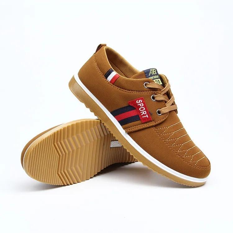 Мужская парусиновая обувь на весну и осень, рабочая обувь с сухожильной подошвой, дорожная обувь, кроссовки, дышащая, нескользящая, повседневная