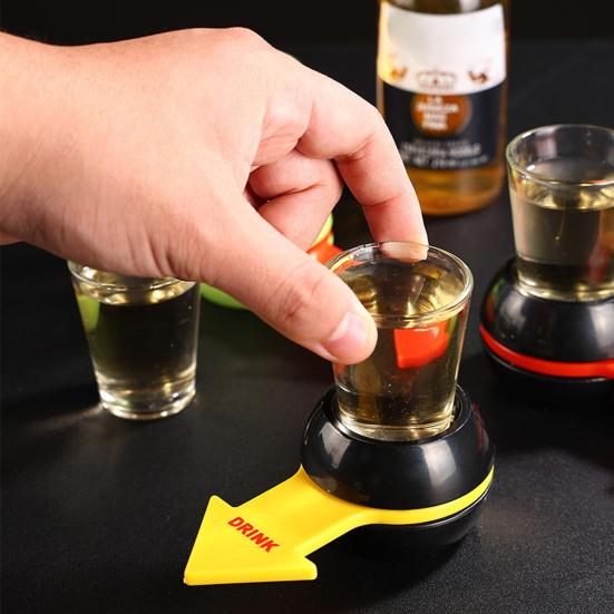 Penalty Spin Wheel Drinking Game Toy, Fun Adults Pointer Rotating Drinking Game for Bar, KTV, Family Game Night, Parties, Picnics, Camping, Gatherings