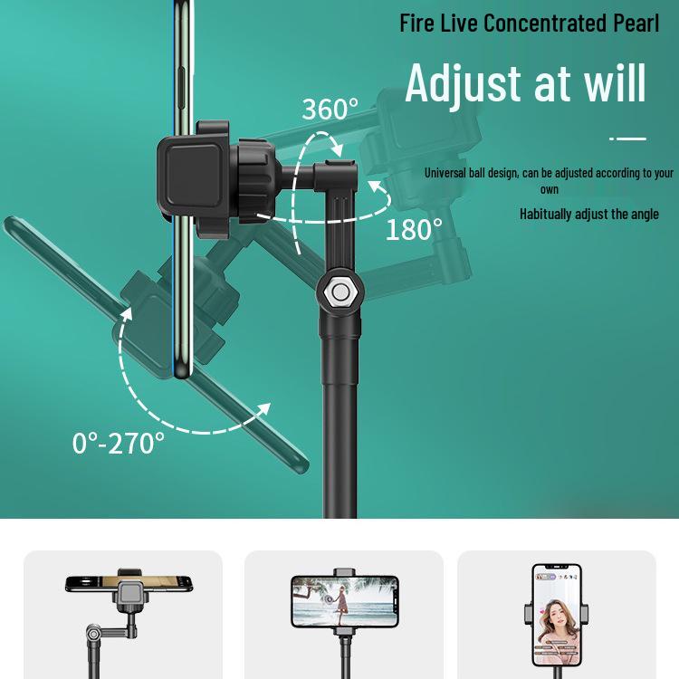 Universal Multifunctional Desktop Phone Holder for Selfies, Live Broadcasts, and Video Shooting